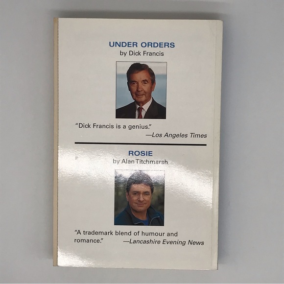 Readers Digest Large Print 2 book Under Orders & Rosie - Picture 2 of 4